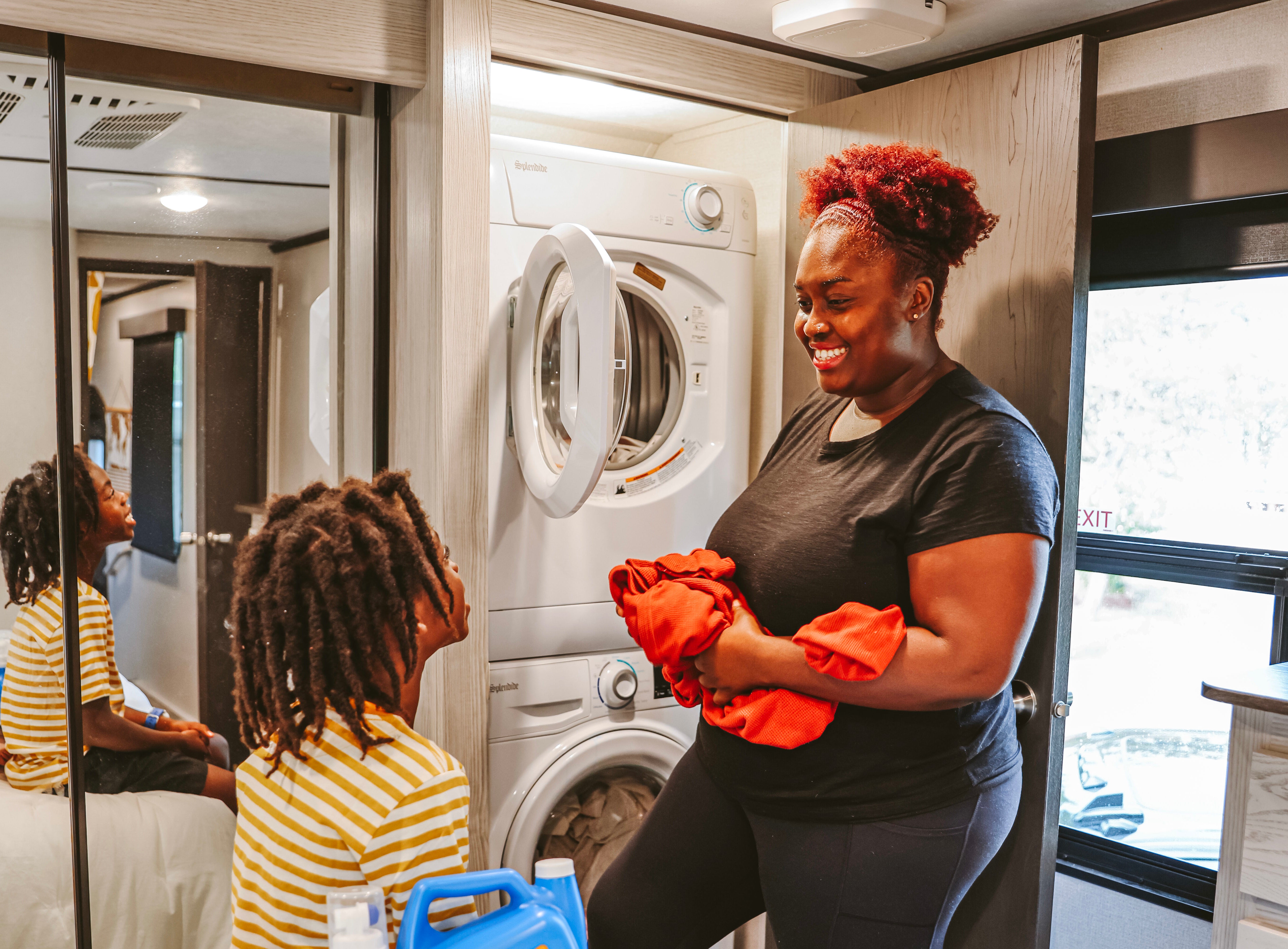 RV Interior - Laundry