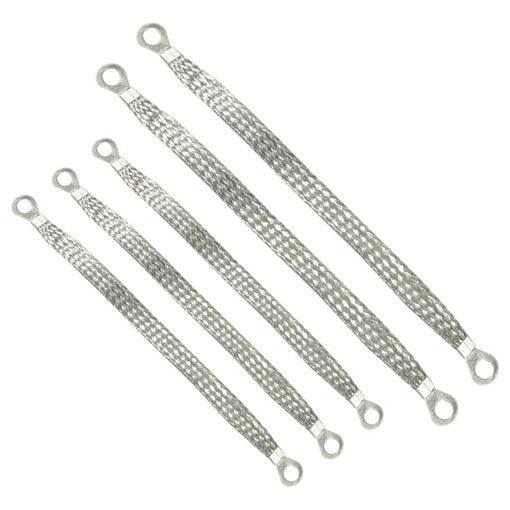 Universal Flat Braided Copper Ground Straps