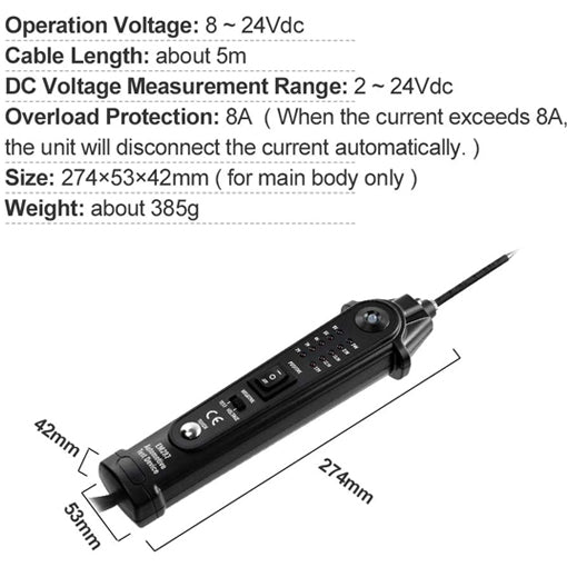 Automotive Electrical Circuit Tester Probe