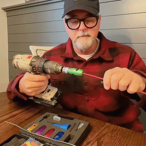 Drill Wire Stripping and Twisting Tool