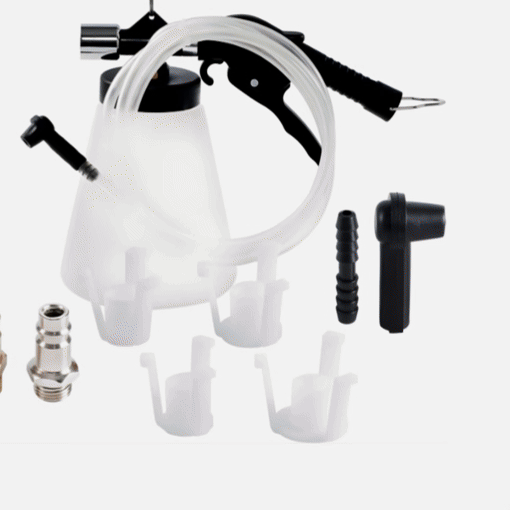 Brake and Clutch Fluid Pneumatic Vacuum Bleeder Tool Kit