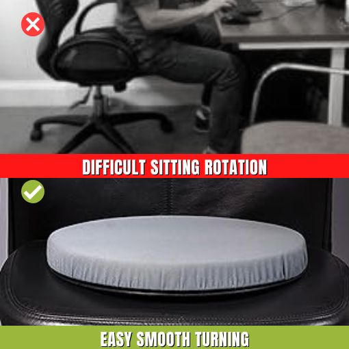 Car Mobility 360-Degree Swivel Seat Cushion