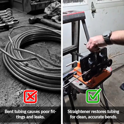 Heavy Duty Brake Line Straightener