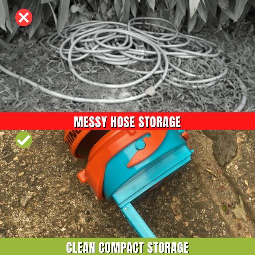 RV Sewer Hose Compactor