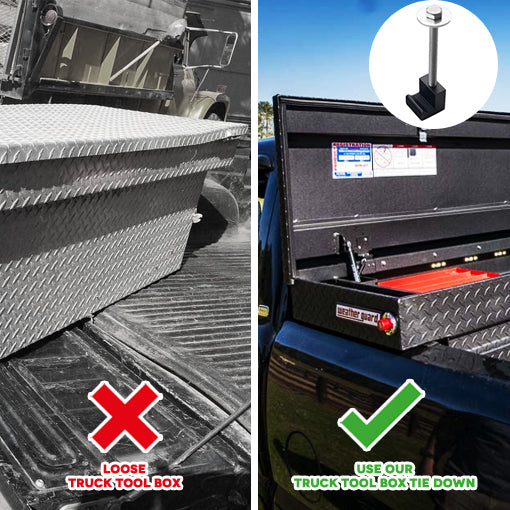 Truck Tool Box Tie Downs