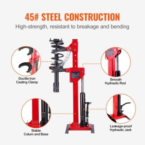 4.5-Ton Hydraulic Strut Spring Compressor