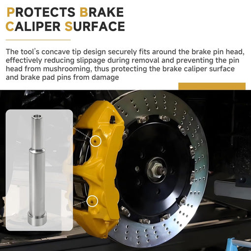Brake Caliper Pad Pin Punch/Removal Tool