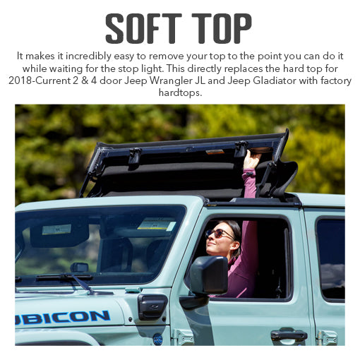 Black All Season Soft Top