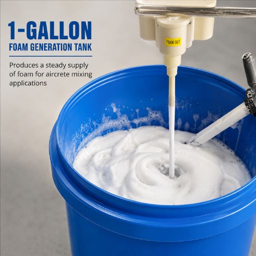 1 Gallon Aircrete Foam Maker