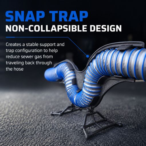 Easy RV Sewer Hose Gas P-Trap Support