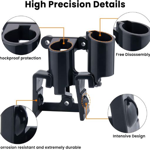 Gladhand and Plug Holder for Semi Truck