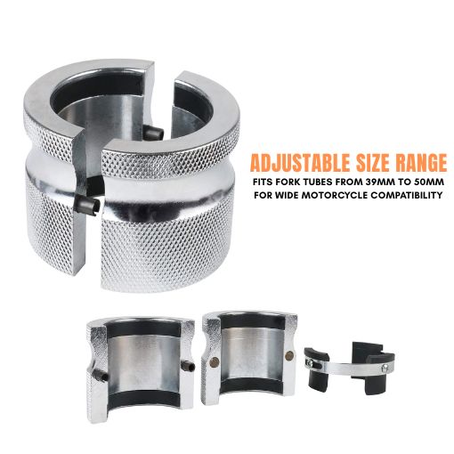 Motorcycle Adjustable Fork Seal Driver Tool 39mm-50mm