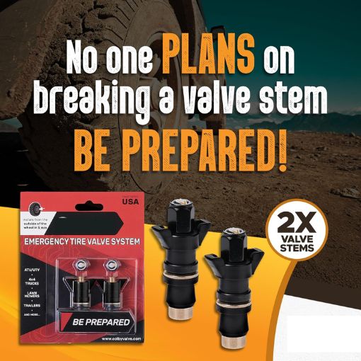 Quick Emergency Valve Stem Replacement Kit for Tubeless Tires