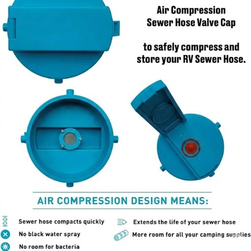 RV Sewer Hose Compactor