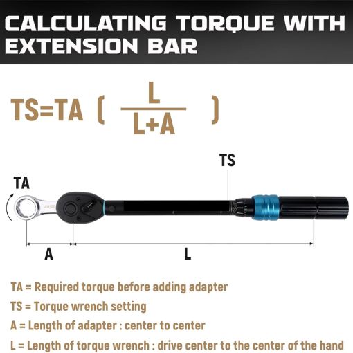 12-Point Box End Torque Adapter Extension Set