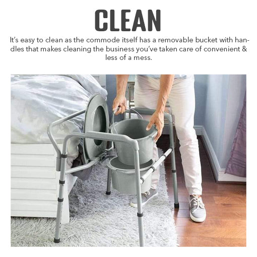 3-in-1 Bedside Commode Chair
