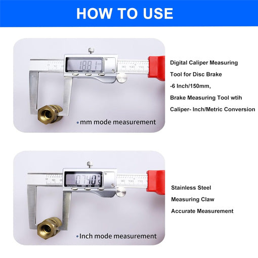 Disc Brake Rotor Digital Micrometer