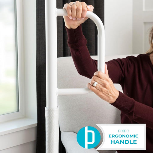 Adjustable Floor to Ceiling Shower Safety Grab Bar