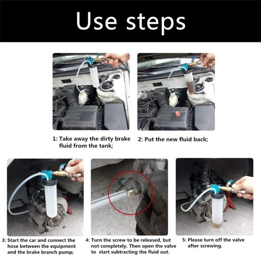 Universal Auto Brake Fluid Extractor