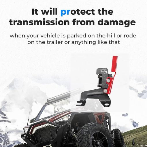 UTV Parking Spring Brake Pedal Lock