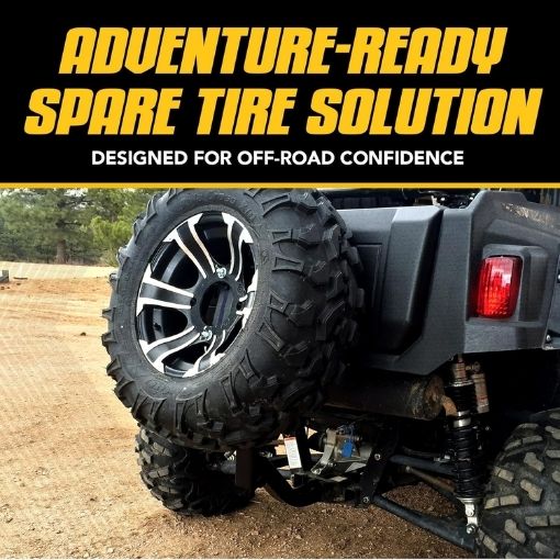 ATV UTV Hitch Spare Tire Mount