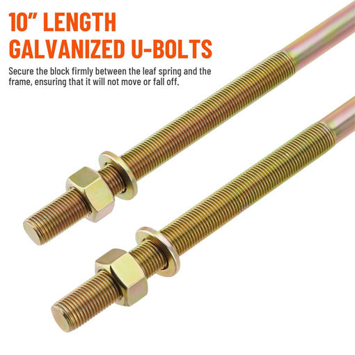 Universal Leaf Spring Lowering Block Kits