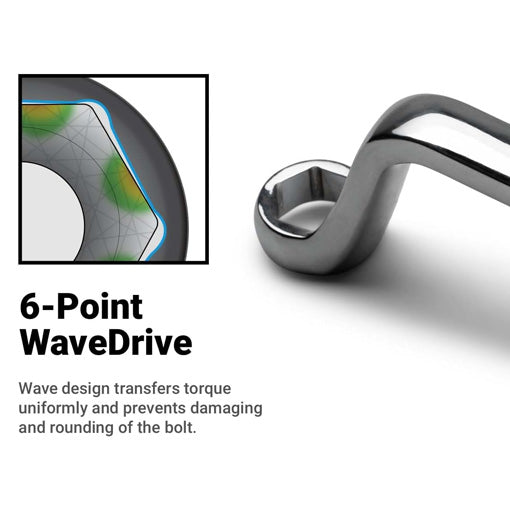 Angled Double-Box End Brake Bleeder Wrench Set