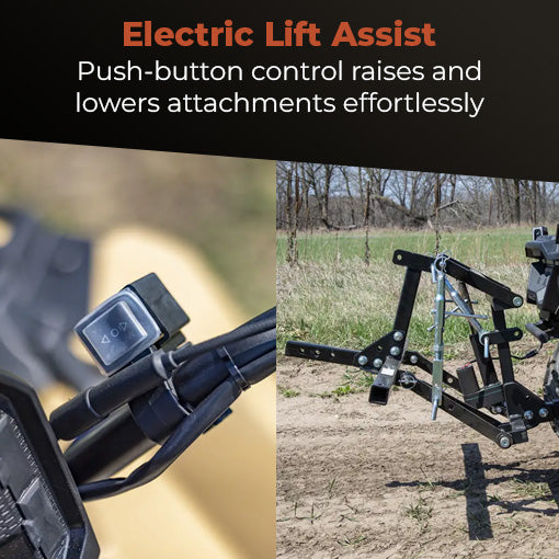 ATV UTV Heavy-Duty 3-Point Hitch System