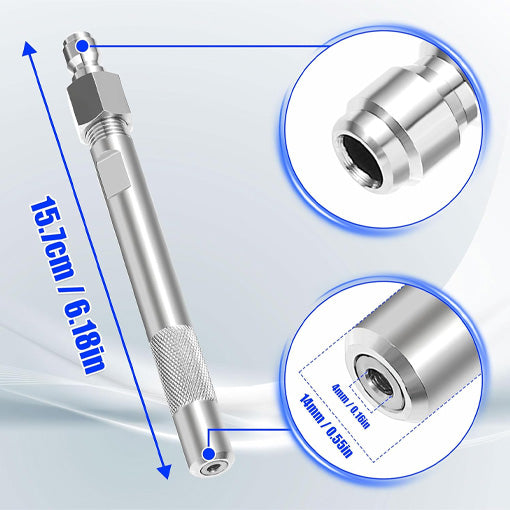 Pressure Washer Long Range Chemical Nozzle Shooter Tip