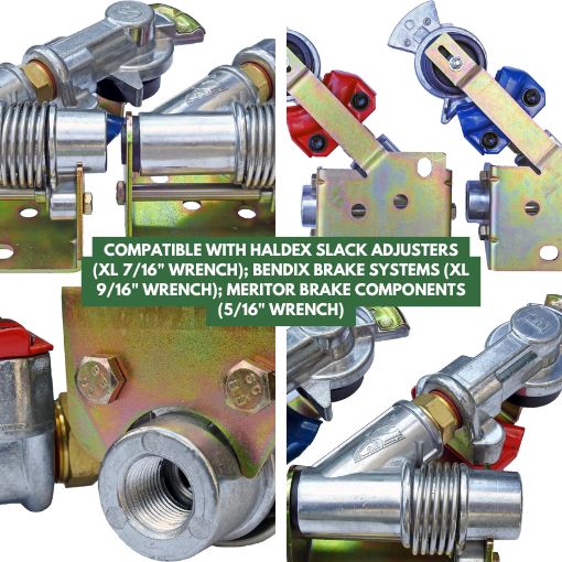 4-Piece Slack Adjusting Tool and Wrench Kit