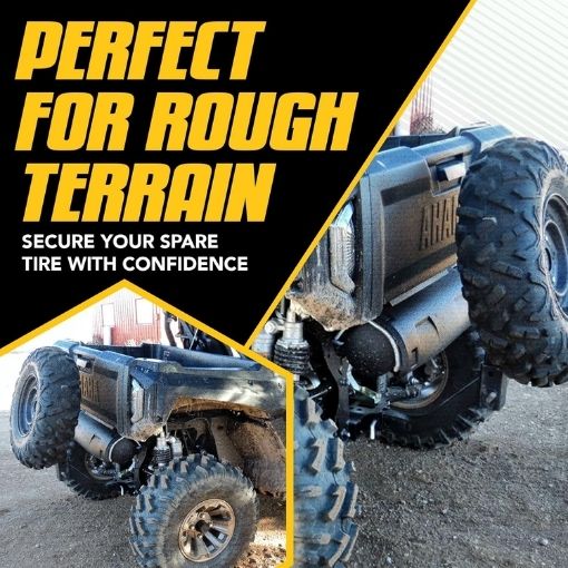 ATV UTV Hitch Spare Tire Mount