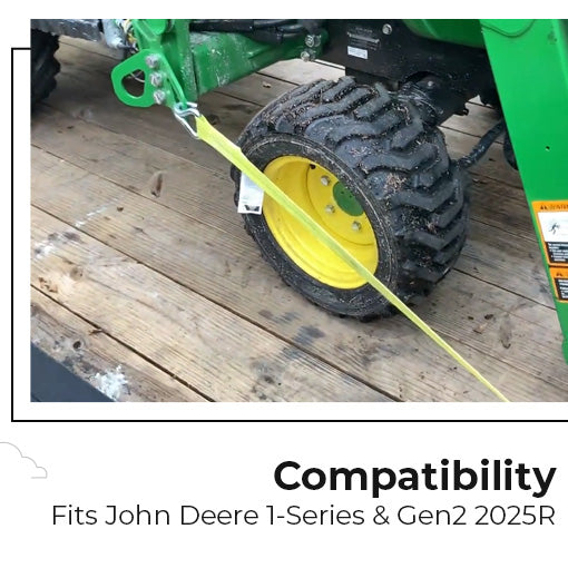 Tractor Dual Tie Downs