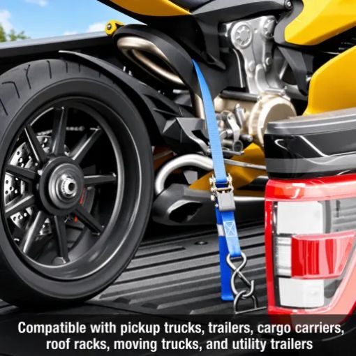 Ratchet Tie Down Straps Set
