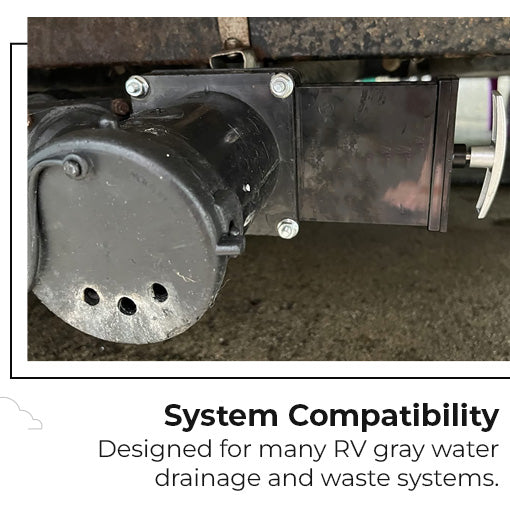 RV Replacement Waste Valve with Handle