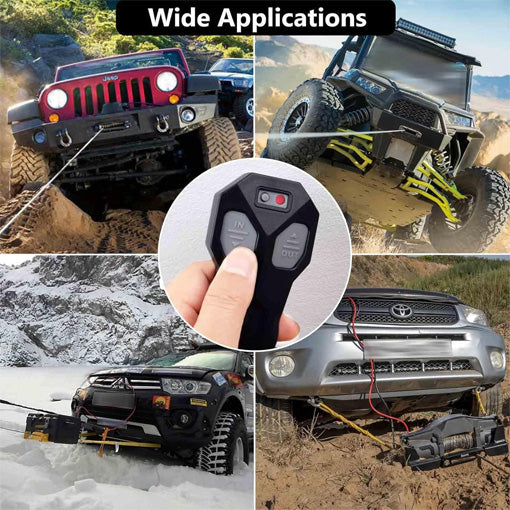 12V Recovery Wireless Winch Remote Control Kit
