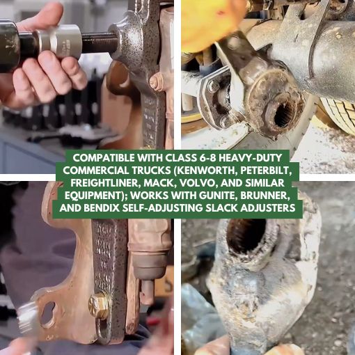 Heavy Duty Slack Adjuster Puller for Class 6-8 Trucks