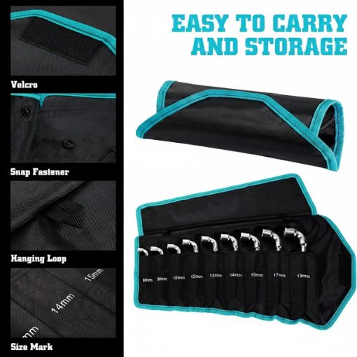 L-Type Pipe Perforation Elbow Wrench Set