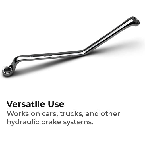 Angled Double-Box End Brake Bleeder Wrench Set