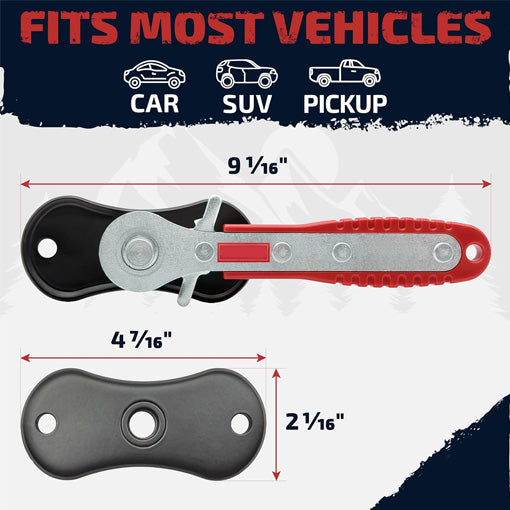 Ratcheting Brake Caliper Compression Tool