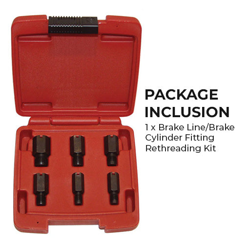 Brake Line/Brake Cylinder Fitting Rethreading Kit