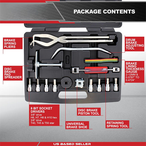 Drum and Disc Brake Kit