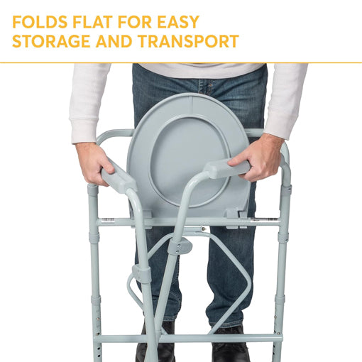 3-in-1 Bedside Commode Chair