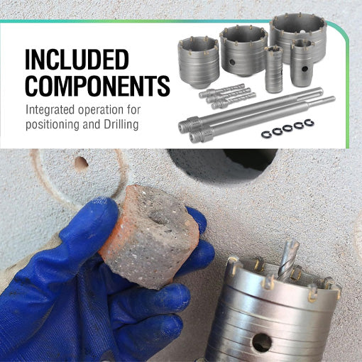 Concrete Hole Saw Kit