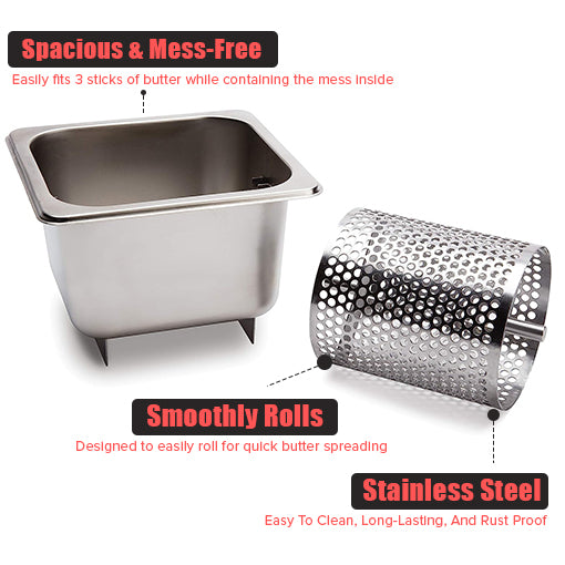 Stainless Steel Butter Wheel