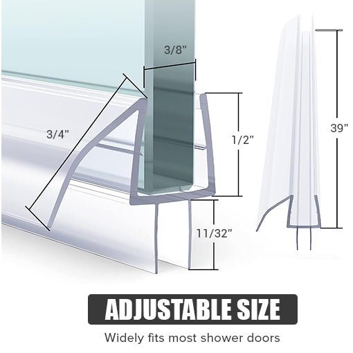 Silicone Shower Door Bottom Seal