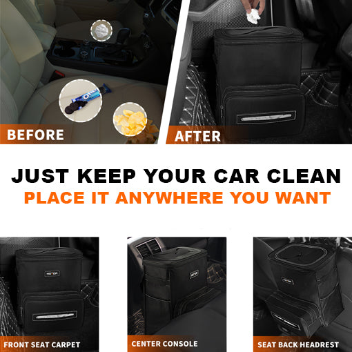 Car Tissue & Rubbish Holder