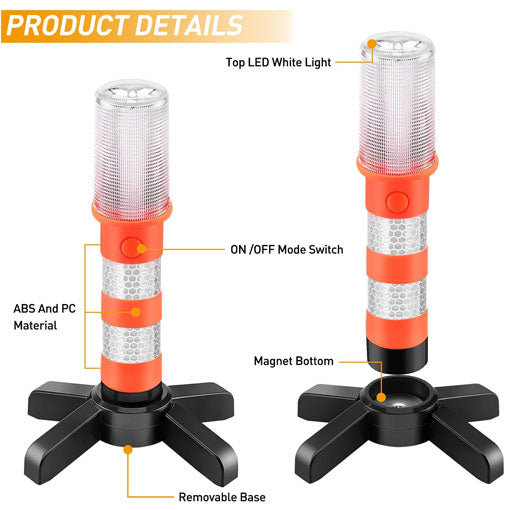 Emergency Roadside Flares Kit
