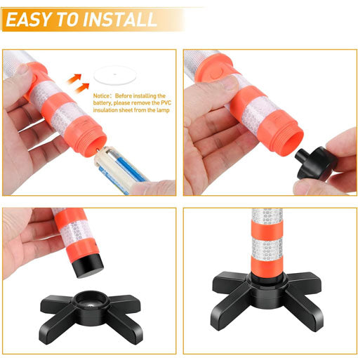 Emergency Roadside Flares Kit