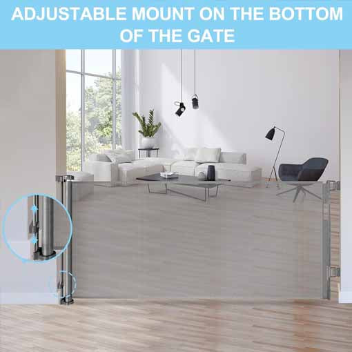 Extra Wide Retractable Baby Gate