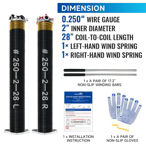 Garage Door Torsion Spring Set